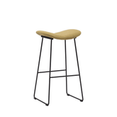 Bean-A Modern Metal Sled Leg Office Bar Stool Chair - Gavisco Office Furniture